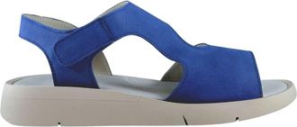 Saydo Womens Felicity Sandal In Blue/off White