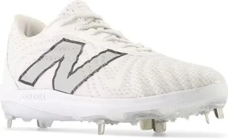 New Balance FuelCell 4040 V7 L4040TW7 Mens Metal White Baseball Cleats NIN1266