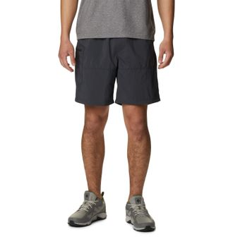 Columbia Mens Coral Ridge Pull-on Short Hiking, Shark, Small/8 Inseam