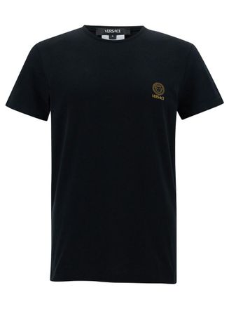 Versace Black Crew Neck T-Shirt
