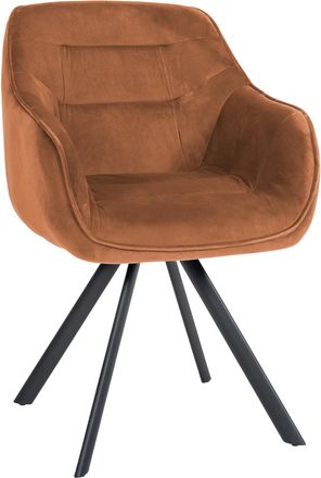 Clp Clp - Silla De Comedor Russel Caf&eacute; Terciopelo