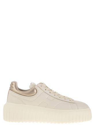 Hogan H Stripes Leather Trainers