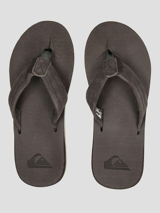 Quiksilver Carver Suede Recycled Sandalen braun