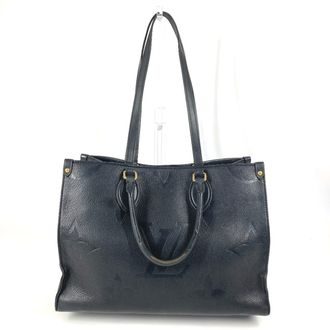 Louis Vuitton Black Monogram Noir Monogram Empreinte Handbag Shoulder Bag Tote Bag (Pre-Owned)