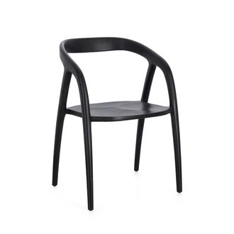 BIZZOTTO Set of 2 armchair Dotty black