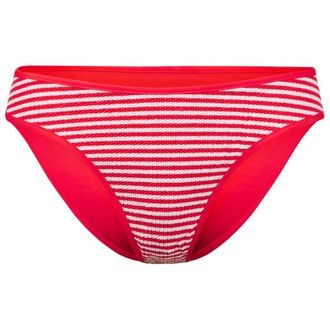 Seafolly Clubhouse High Leg Pant Bikini-Bottom f&uuml;r Damen | rot/rosa