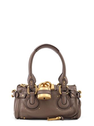 Chlo&eacute; Paddington Leather Shoulder Bag-Donna