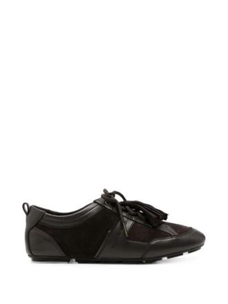 Michael Kors Trainers Leather Brown Keely