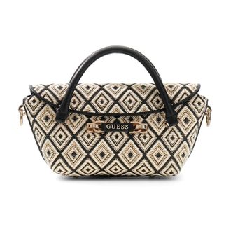 Guess Sophia Mini Satchel - Dames - Handtassen - Zwart - ONE Size - Tassen