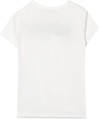 Lanvin Spotted Logo Cotton T-Shirt - Ivory