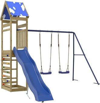 vidaXL Parque Infantil De Exterior Madera De Pino Impregnada Vidaxl
