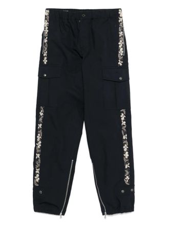 パンツ Dries Van Noten Salmon cupro blend Pila wide-leg pant Dries Van Noten Cupro blend pila wide-leg pant | The Fashion