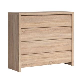 Petits Meubles C&oacute;moda 4 cajones tableros de aglomerado laminados madera