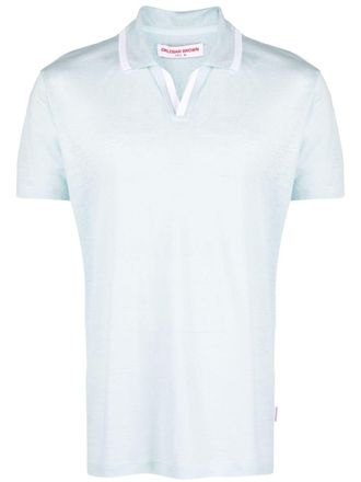 Orlebar Brown Polo Felix - Blu