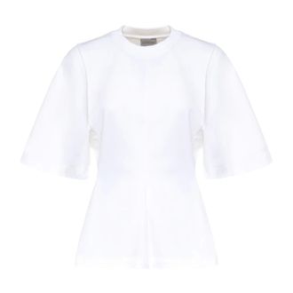 Balenciaga T-Shirts, female, White, Size: S Shaped T-shirt