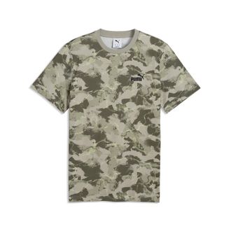 Puma T-shirt con stampa Camo da uomo, Accessori, Beige, XXL