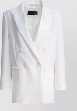 Max Mara tailored jackets with notched lapels and flap pockets