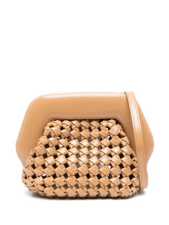 Themoir&egrave; Tasche perforated-design crossbody bag - Neutrals