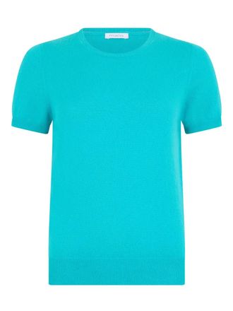 Malo short-sleeve T-shirt - women - Cashmere - 42 - Blue