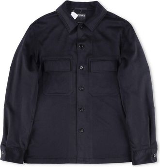 Ermenegildo Zegna Oasi Cashmere Alba Overshirt Size M