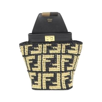 Fendi Pre-owned Bucket Bags, female, Multicolor, Size: ONE SIZE Pre-owned Vintage Shoulder Bag
