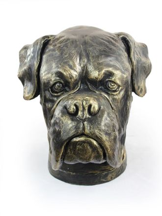 OEM Boxer, Boxer Ii - Busto Di Cane, Grande Testa Di Cane Per Il Giardino, Decorazione Unica Per Il Soggiorno Di Art-dog