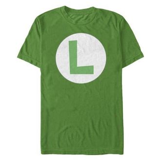 Nintendo Mens Nintendo Luigi Circle Icon Graphic T-Shirt in Kelly Green at Nordstrom, Size Xxx-Large