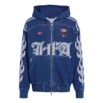 adidas FIFA World Cup 2 Japan Hoodie Indigo Denim HY5099