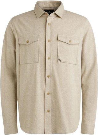 Vanguard Heren, Overhemden, Beige, Maat: M Jersey