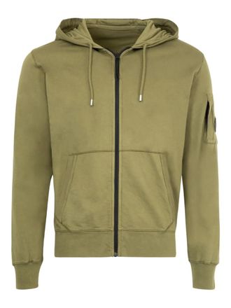 C.P. Company hooded zip-up sweatshirt - Green
