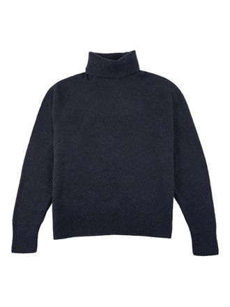 Slowear roll-neck jumper - Blue