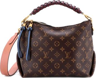 Louis Vuitton Braided Handle Beaubourg Monogram Canvas Mini hobo bag - Bruin