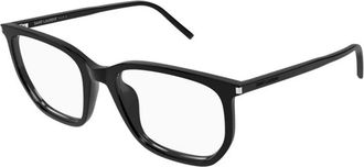 Saint Laurent SL 802 Optical Frame - unisex - Brillen - Zwart - 55 MM - Accessoires
