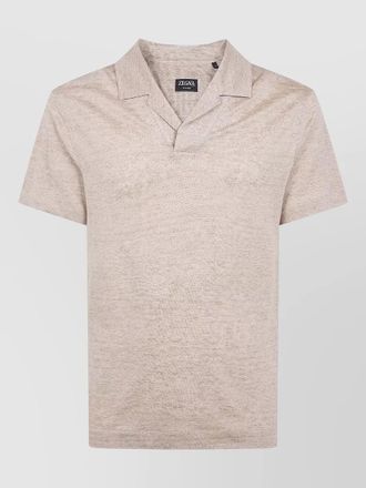 Ermenegildo Zegna leisurewear polo shirt v neck short sleeves