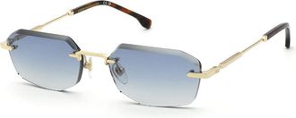 Lozza SL2459 Alicudi 5 0300 Mens Sunglasses Gold Size 58