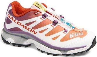 Salomon Gender Inclusive XT-4 OG Sneaker in White/Nectarine at Nordstrom, Size 10.5 Womens