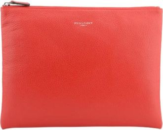 Pourchet Dames, Tassen, Rood, Maat: ONE Size Leer