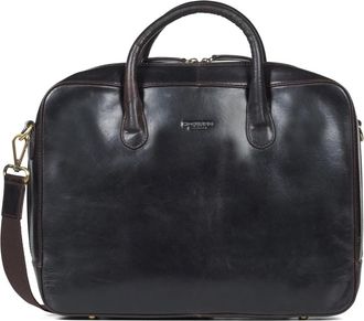 Howard London Laptop Bag Wilfred - Heren - Laptoptassen - Bruin - ONE Size - Leer - Tassen
