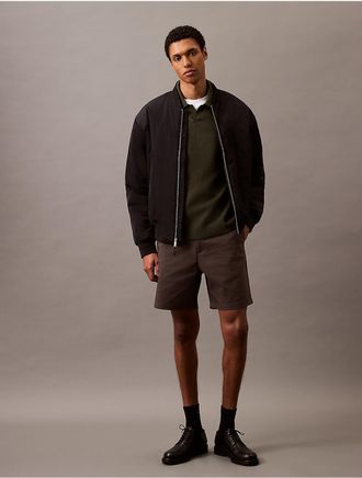 Calvin Klein Mens 7 Tech Stretch Short - Grey - 29