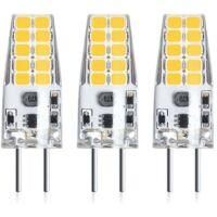 OEM 3 Unidades De Luz Led De 3w 12v G6.35, Base T3/t4/t5, Base G6.35/gy6.35, Blanco Fr&iacute;o 6000k, Reemplazo Para L&aacute;mparas Hal&oacute;genas De 30w - Crezuo