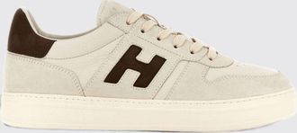 Hogan Sneakers H668 in pelle di vitello con logo H laterale e punta traforata