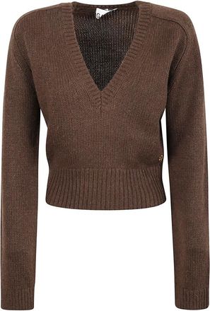 Ganni Mujer, Jerseys, Marr&oacute;n, Talla: XS