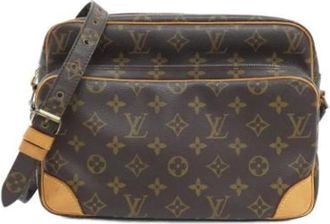 Louis Vuitton Pre-owned Cross Body Bags, female, Brown, Size: ONE SIZE Pre-owned Canvas louis-vuitton-bags