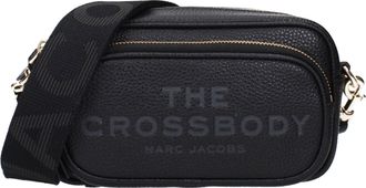 Marc Jacobs Damens Umh&auml;ngetasche aus schwarzem Leder