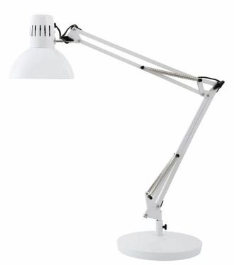 Alba Archivo 2000 L&aacute;mpara Led De Arquitecto 600 Lumen 7w Flexo De Sobremesa Abs/metal Blanco