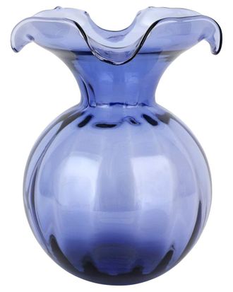 Vietri Vietri Hibiscus Glass Medium Fluted Vase With $15 Credit