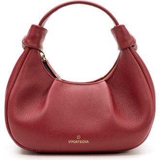 La Portegna Anita Hobo Bag in Raspberry at Nordstrom