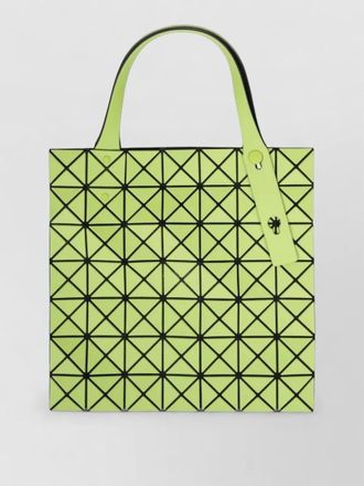 Bao Bao Issey Miyake tote bag geometric pattern top handles
