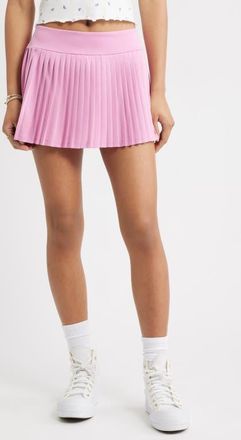 BP. Pleated Miniskort in Pink Moonlite at Nordstrom, Size X-Large