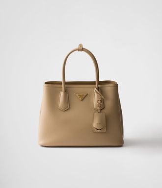 Prada Double medium Saffiano leather bag
